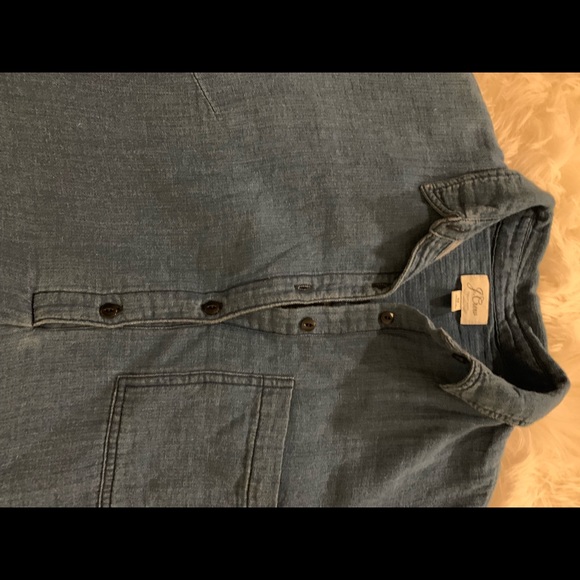 J. Crew Chambray Shirt Dress - Picture 6 of 8